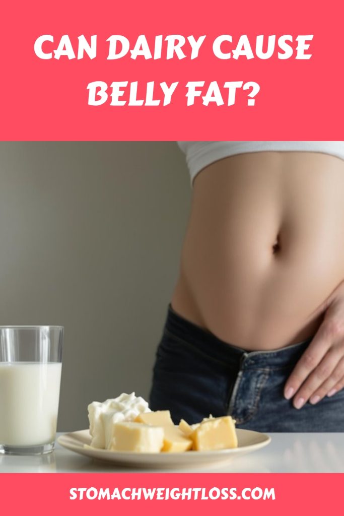 Can Dairy Cause Belly Fat?