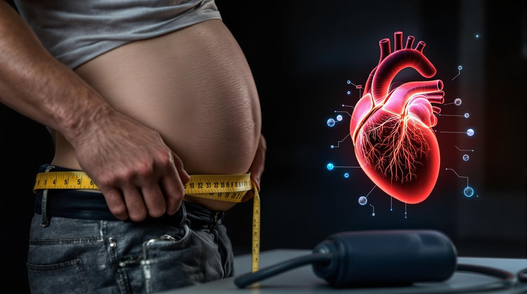belly fat impacts heart health